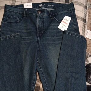 Style & Co. Dark Blue Boot Cut Jeans